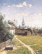 Polenov, Vasily Moscow Courtyard USA oil painting reproduction